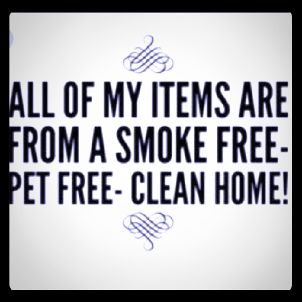 Smoke free pet free clean home